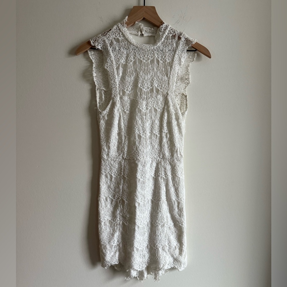 Intimately Free People Elegant Lace Sleeveless Dress - Picture 2 of 7